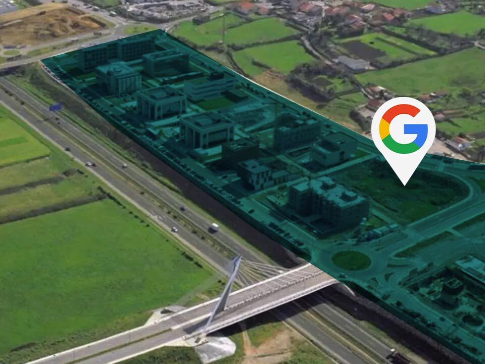 Situación parcela Google PCTCAN Cantabria
